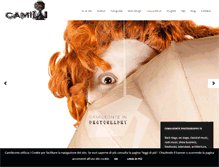 Tablet Screenshot of camillagiannelli.com